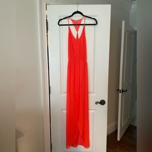 Racerback Slit Dress